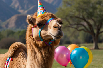 camel animal birthday