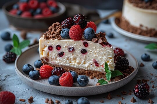 ultimate creamy cheesecake professional advertising food photography