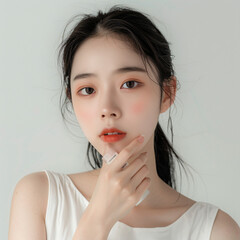 A glamorous Korean girl