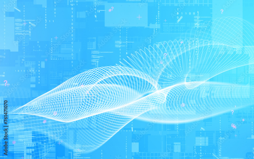 Poster digital transformation concept. futuristic technology. abstract background.