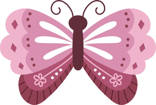 moth butterfly doodle clipart