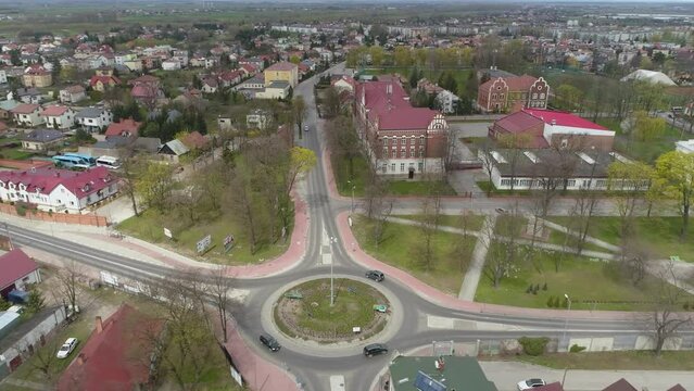 Beautiful Panorama Park Mielec Aerial View Poland