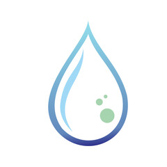 water is the source of life logo