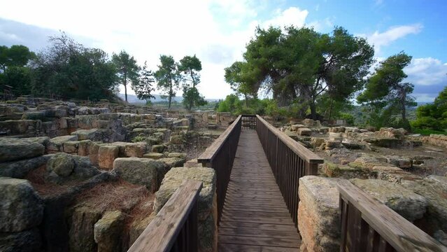 Zippori National Park The city of Zippori (Sepphoris) A Roman Byzantine period city . Israel, Lower Galilee,