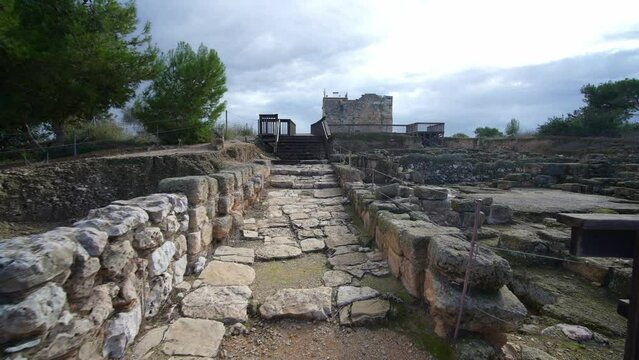Zippori National Park The city of Zippori (Sepphoris) A Roman Byzantine period city . Israel, Lower Galilee,