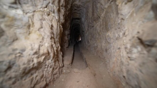 Underground Water Cisterns at Zippori (Sepphoris) National Park Israel.