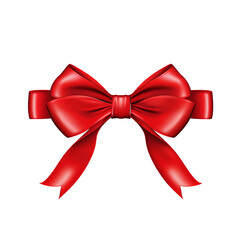 Fototapeta premium Elevating design sophistication red ribbon element