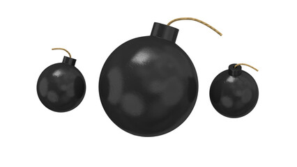 metal base with cables 3d render