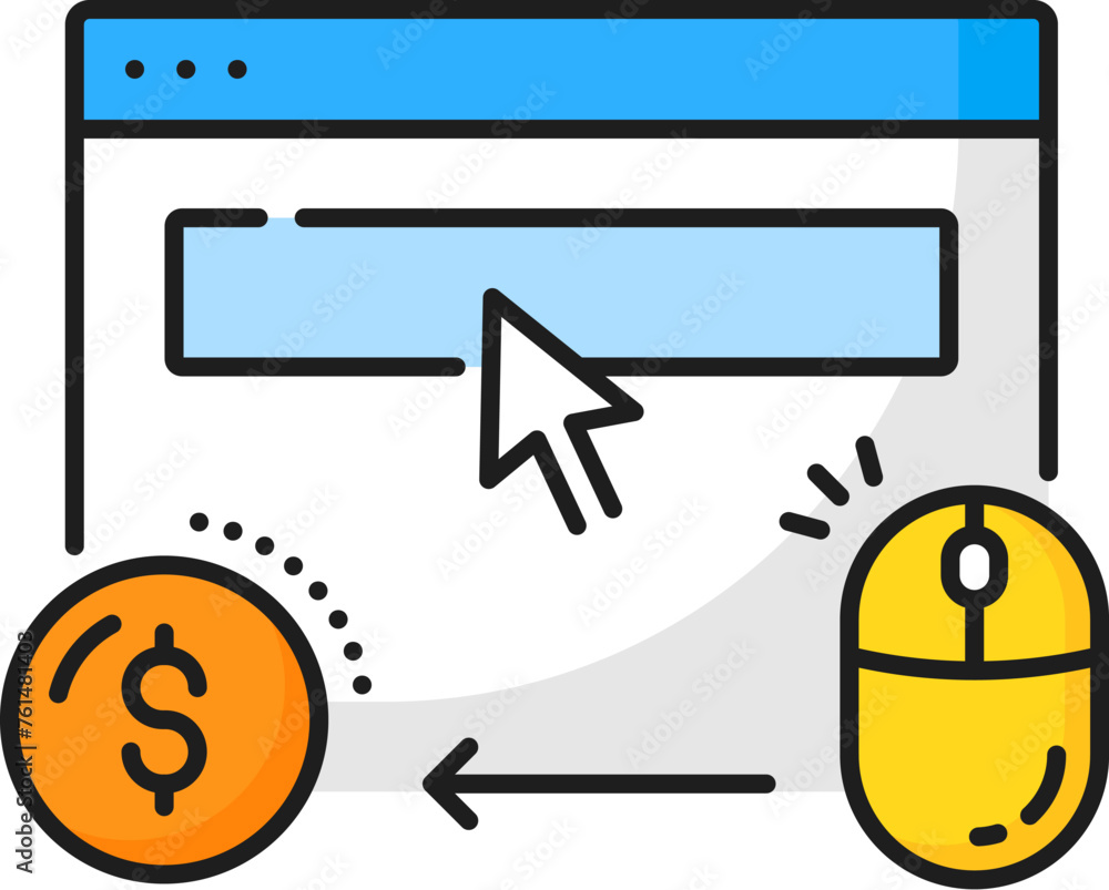 Fototapete per click. serp icon. search engine result page, search engine result page optimization, seo audit o