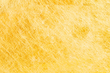 Abstract of fiber golden color texture background.