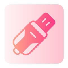 pendrive gradient icon