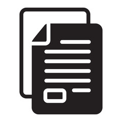 document glyph icon