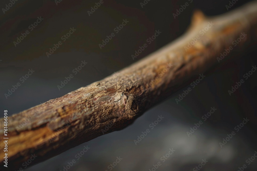 Poster detailed view of a tree branch, suitable for nature themes