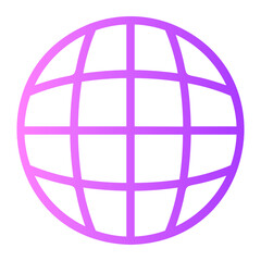 internet gradient icon