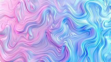 3D matrix rendering with flowing lines and shapes in ombre gradients of cobalt blue, neon blue, neon lime, hot neon pink, and sparkly baby blue