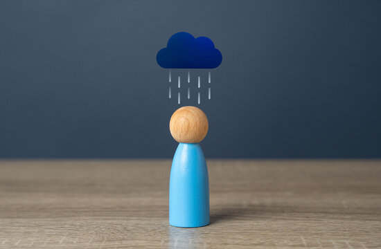 Bad day. Bad luck and a curse. Unlucky force. Setbacks are temporary. Reconsider your plans or seek help from others.