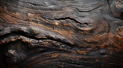 Texture of dark wood for the background. - obrazy, fototapety, plakaty