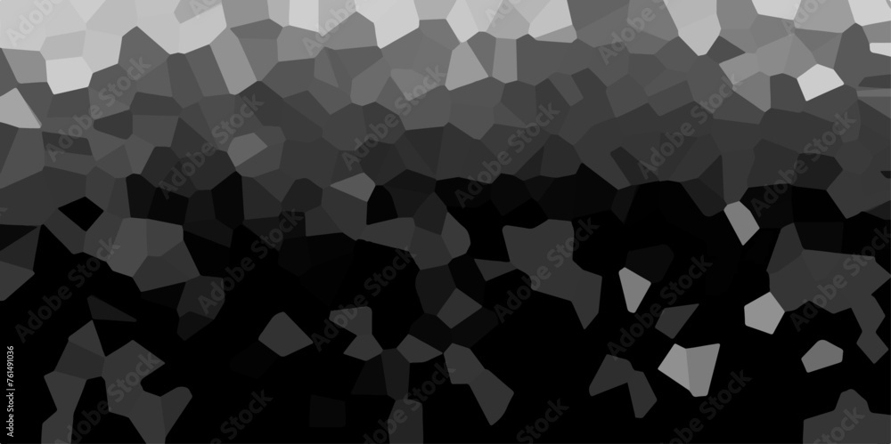 Poster abstract black geometric with triangles and marble texture. seamless pattern mosaic marble pattern t