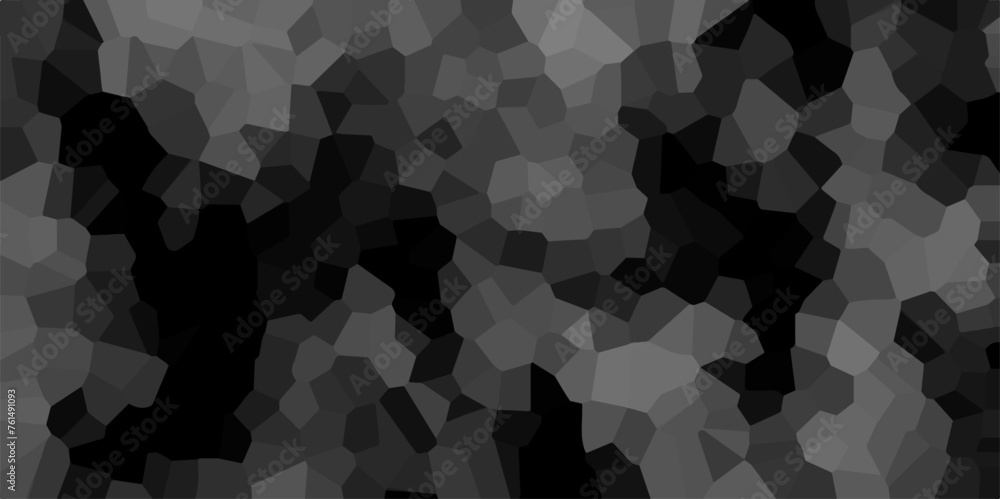 Aufkleber abstract black geometric with triangles and marble texture. seamless pattern mosaic marble pattern t