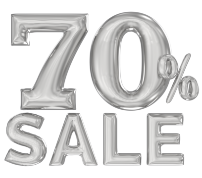 70 Percent Off Sale