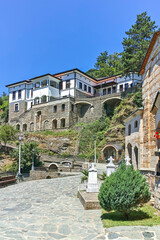 Obraz premium Medieval Orthodox Monastery St. Joachim of Osogovo, North Macedonia