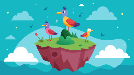 island inhabited by half bird