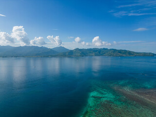 View of Lombok in Indonesia