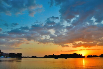 松島の夜明け（宮城県）