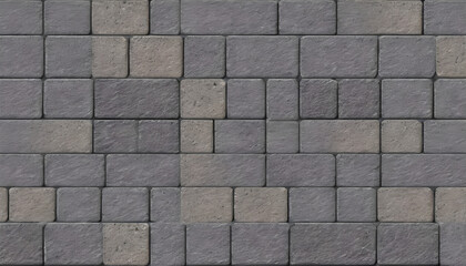 Obraz premium Granite walkway pavement seamless texture