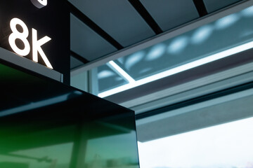 8K UHD:The ultimate ultra-high definition. Nearly 8,000 pixels wide, 8K native resolution is 7680 x 4320 pixels, which equates to 33,177,600 total pixels.