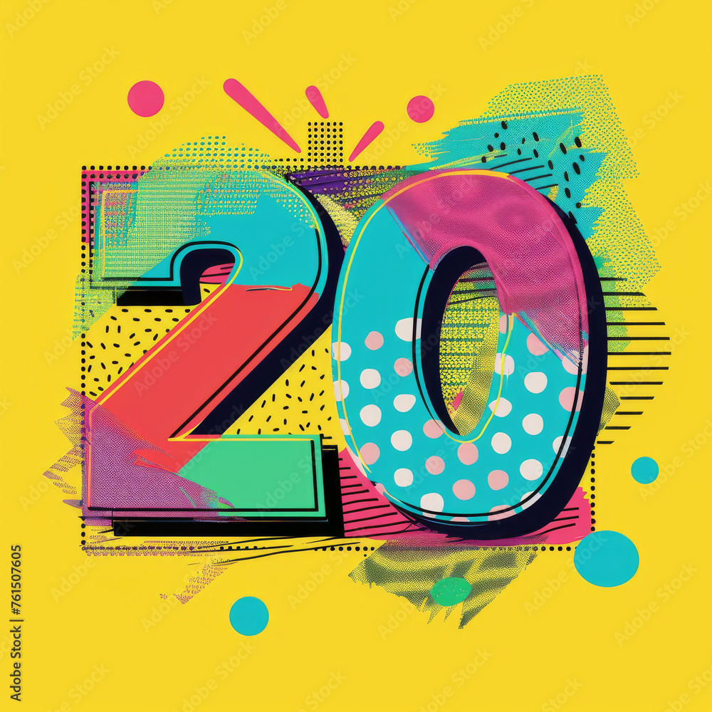 Poster the image shows a single colored background with the word 