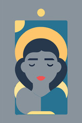 Beyond the Ordinary - Creative Vector Illustrations of Enchanting Girl Faces