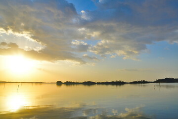 松島の夜明け（宮城県）