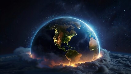 Obraz na płótnie Canvas Globe terrestre