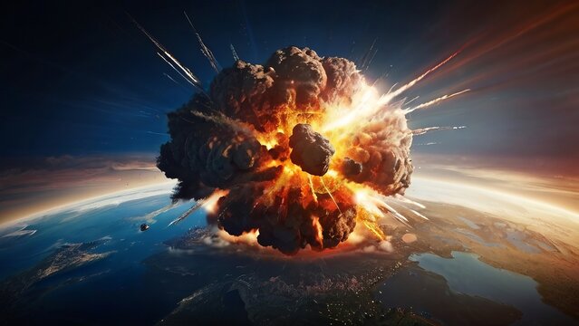 Explosion atomique sur Terre