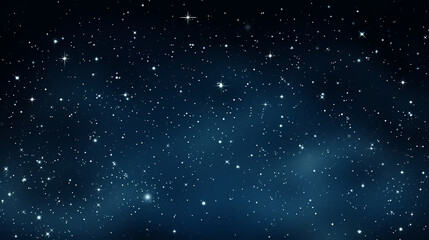 Dark blue night sky stars background