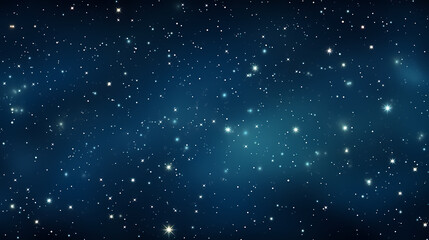 Fototapeta premium Dark blue night sky stars background