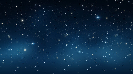 Dark blue night sky stars background