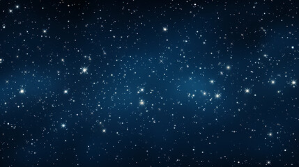Fototapeta premium Dark blue night sky stars background