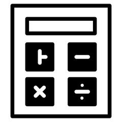Fototapeta premium calculator icon