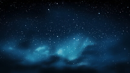 Obraz premium Dark blue night sky stars background
