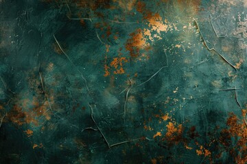 Detailed view of rusted metal surface, suitable for industrial backgrounds - obrazy, fototapety, plakaty
