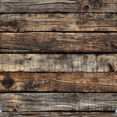 Seamless old vintage wooden surface texture.