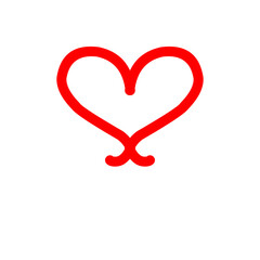 Hand drawn love illustration 