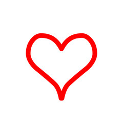 Hand drawn love illustration 