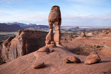 Fototapeta na wymiar Delicate Arch - Moab Utah
