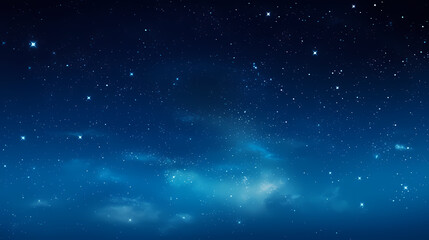 Naklejka premium Starry sky universe background