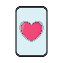 dating app illustration