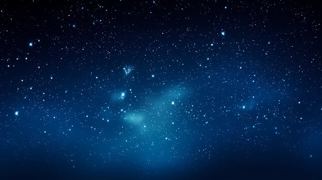 Starry sky universe background