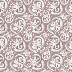 Fototapeta premium flower pattran design.flower background design .abstract background design9